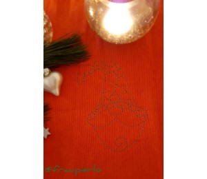 Stickserie - Stylish xmas Gnomes LineArt